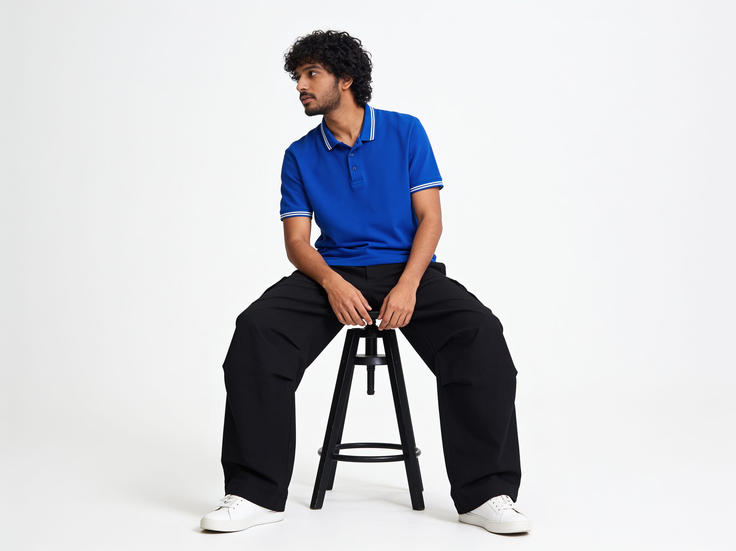 Taatparya blue shirt